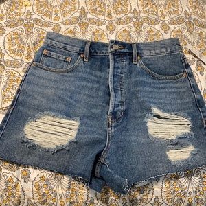 Ultra High Rise Vintage Shorts